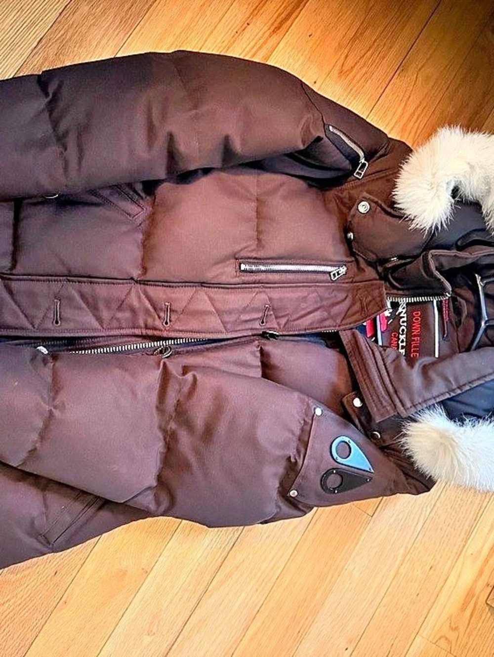 Moose Knuckles Original Stirling Parka Brown Puffer